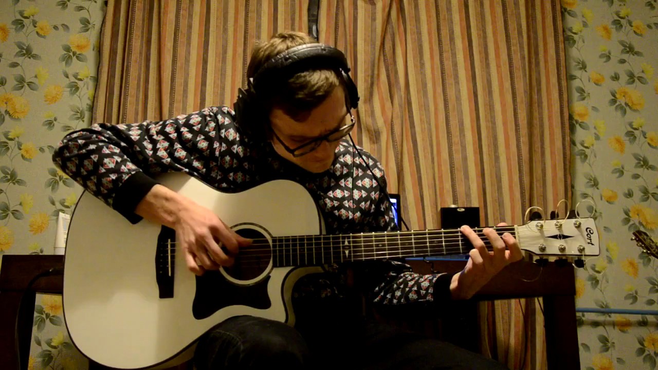 Cort GA5f Wh.Travels (Pat Metheny cover)