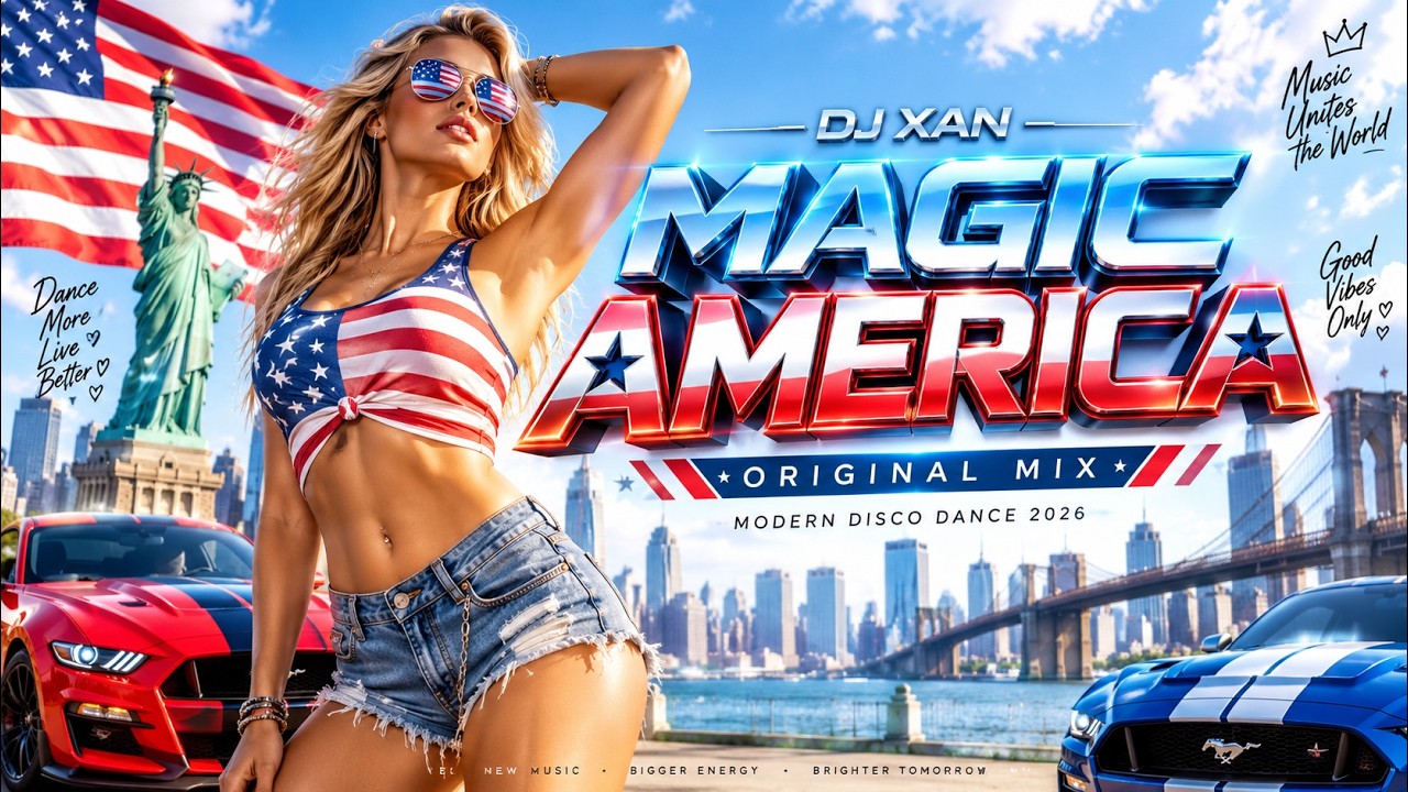 DJ XAN – MAGIC AMERICA 🔥 | Original Mix | Modern Disco Dance 2026