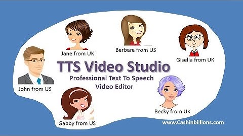 TTS Video Studio | Text To Speech Solution | Voice Over For Video Marketing