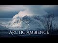 Arctic ambience  sounds of blizzard with atmospheric fantasy music