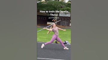 3 of my favorite drills to improve “blocking” in the javelin throw🚀 #javelin #trackandfield