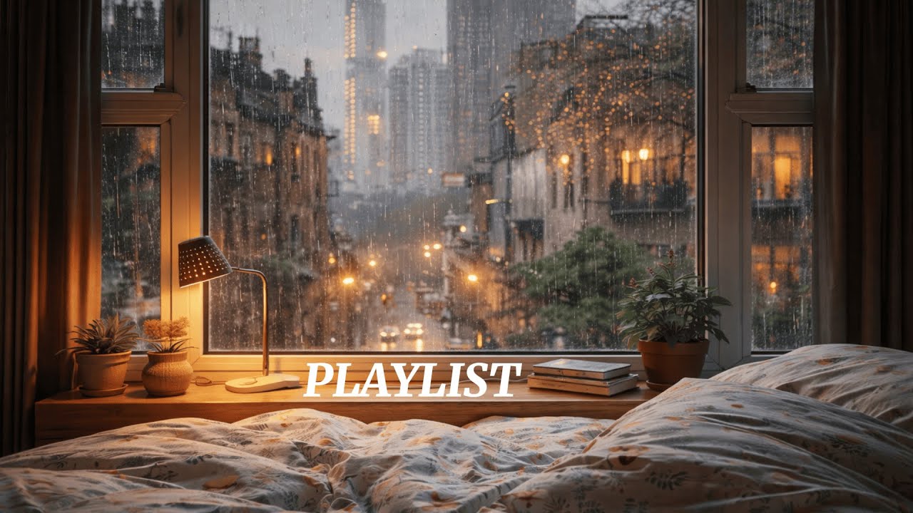 [Playlist] 비 오는 날엔 집 안이 제일 낭만적이다 l rainy / cozy / soft / mellow