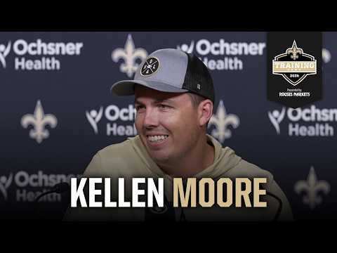 Kellen Moore recaps Day 17 | Saints Training Camp 2026