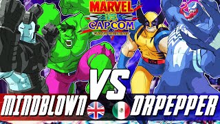 Marvel Vs Capcom:🔥MindBlown Vs DRPEPPER🔥| High Level Gameplay.