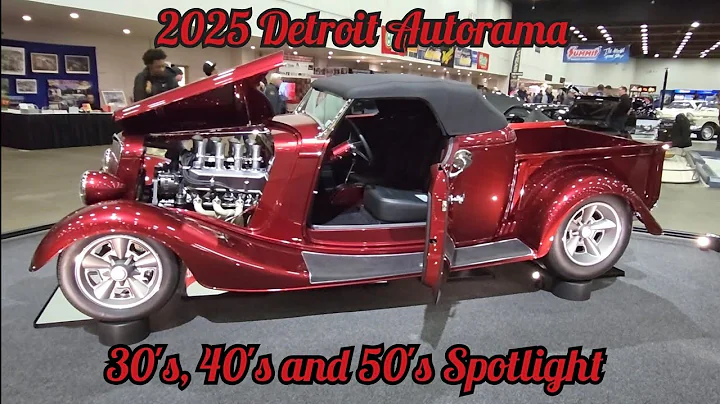 2025 Detroit Autorama Spotlight on the 30's, 40's and 50's