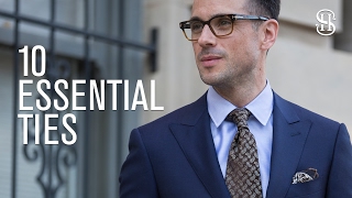 10 Essential Ties  He Spoke Style