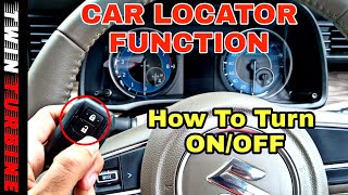 MARUTI SUZUKI KEY FOB HIDDEN FEATURE | Car Locator Function |  New Vitara Brezza | New Ertiga 2020