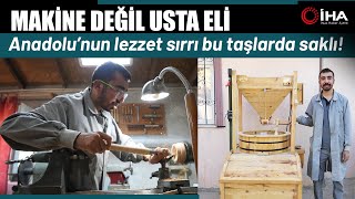 Yüzyıllık Granit Taş Değirmen Geleneği Genç Ustanın Ellerinde