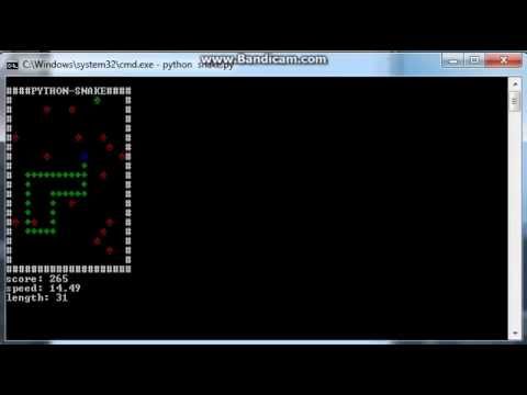 My First Python Game - Snake