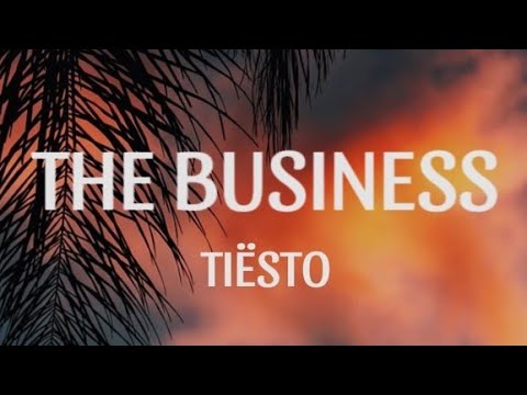 Tiësto - The Business (Lyrics) - YouTube