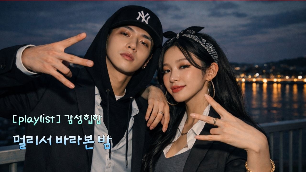 멀리서 바라본 밤 | 감성 발라드 힙합