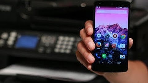 CNET How To - Print from any Android phone or tablet