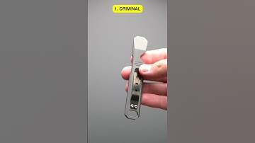 Should You Carry A Titanium Prybar #everydaycarry #edc #knifecommunity #knife #knives #knifelife