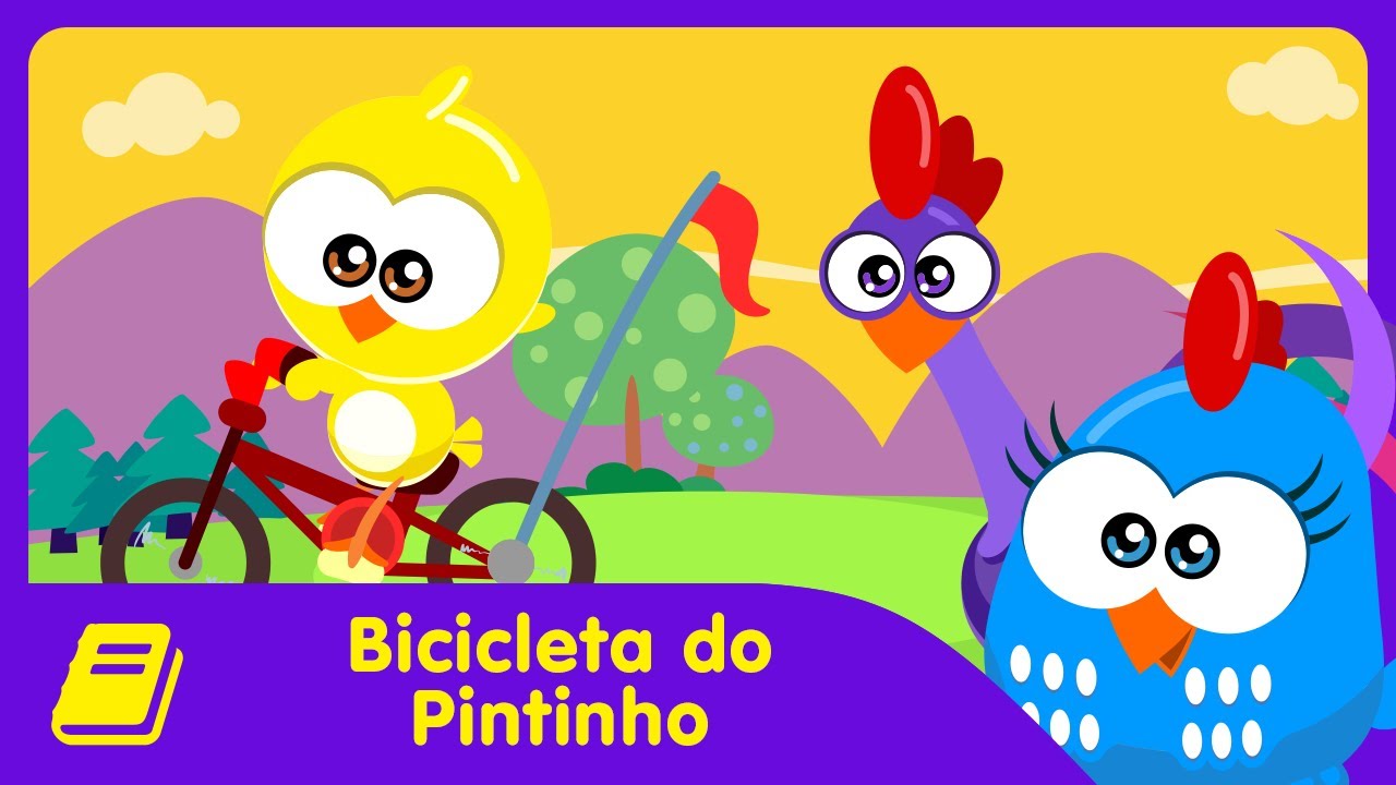 Galinha Pintadinha Mini - Historinha - A Bicicleta do Pintinho - YouTube