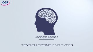 Tension spring end types