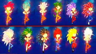 Stick Super Fight - MAX LEVEL GOKU EVOLUTION! screenshot 2