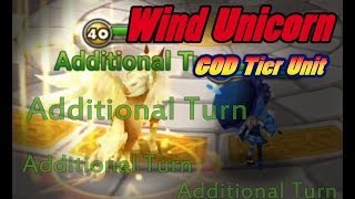 Summoners War - God Tier Unit [Diana-  Wind Unicorn]