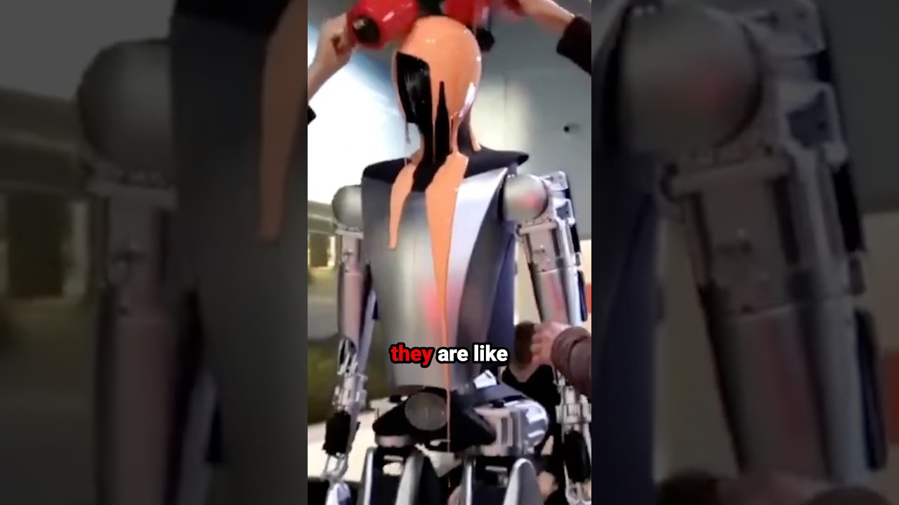 Senior Citizens VANDALIZE Tesla Robot to "Protest" Elon