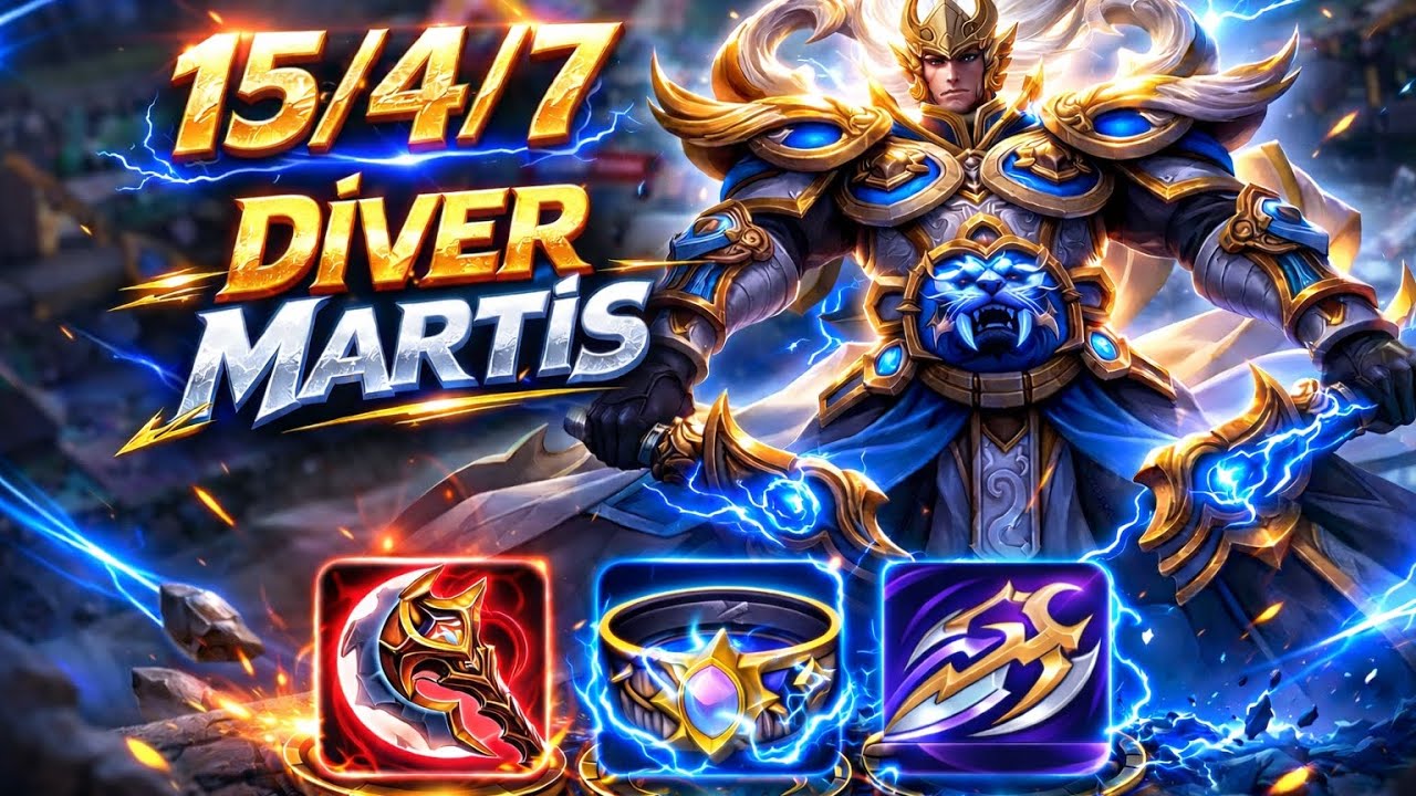 15/4/7 DİVER MARTİS / Mobile Legends bang bang 