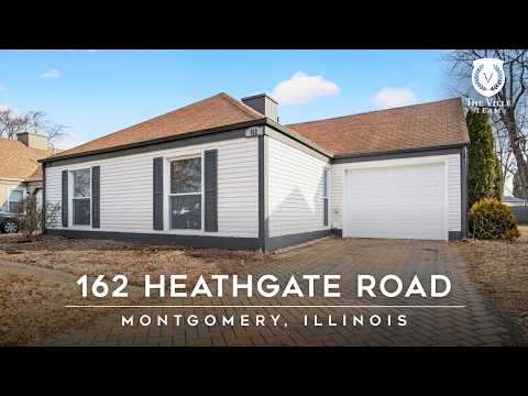 162 Heathgate Rd, Montgomery, IL home video tour
