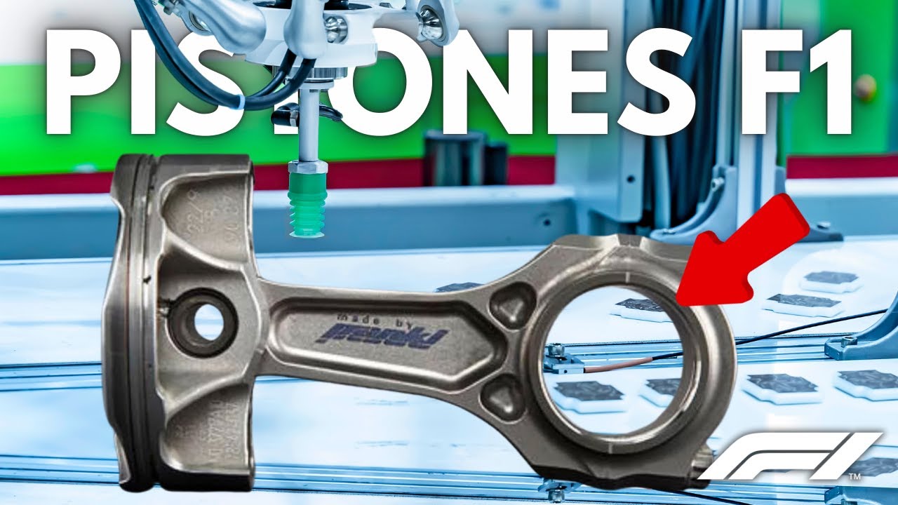 Así se Fabrican los Pistones de la Fórmula 1