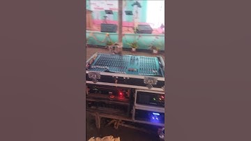 Live Sound Setup// Soundcraft Mixer,QD Audio Amplifier,jbl speaker Sound Test #shorts