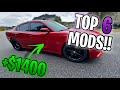 TOP 6 MODS YOU MUST HAVE ON YOUR DODGE CHARGER RT IN 2021!! **SPENT +$1400**