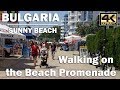 A Walk through the Promenade heading South Sunny Beach Bulgaria