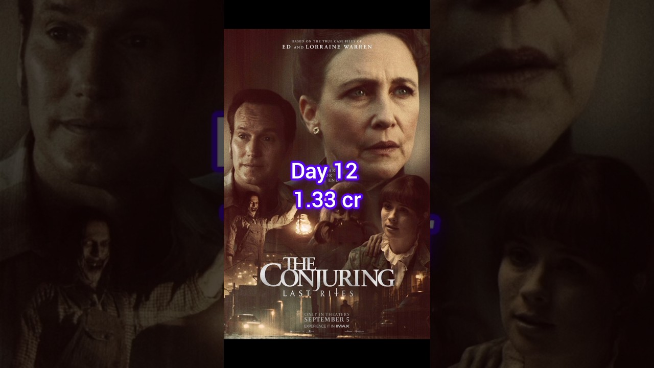 THE CONJURING।।  12 days nett collection in india 