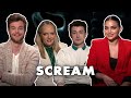 Jack Quaid, Marley Shelton, Melissa Barrera & Dylan Minnette on meeting Ghost Face | Scream