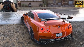 Nissan GT R R35 - Forza Horizon 5 | Logitech G29 Gameplay