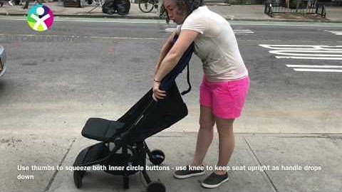 How to fold Mountain Buggy Nano - tricks to open and close easily