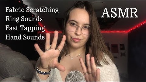 Unpredictable Fabric Scratching, Ring Sounds, Fast Tapping ASMR // Uriel’s Custom Video