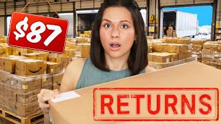 Celebrity I Bought a $87 mystery box with Amazon Returns... Hit the JACKPOT 😫 Net Worth