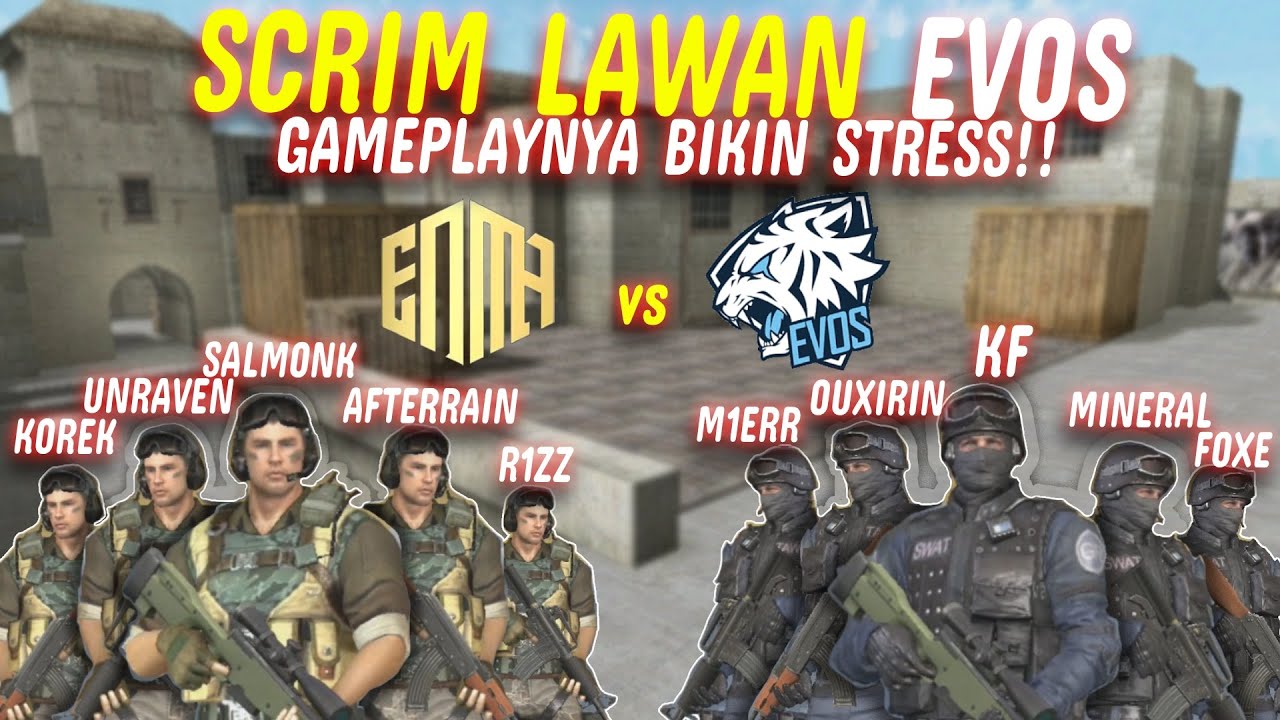 CROSSFIRE LEGENDS | SCRIM LAWAN EVOS KF, FOXE DKK DIBANTAI HABIS TEAM KITA 😭😭