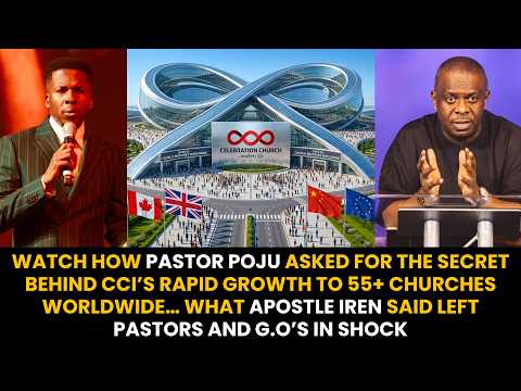 PASTOR POJU ASKED FOR THE SECRET BEHIND CCI’S RAPID GROWTH TO 55+ CHURCHES WORLDWIDE APOSTLE IREN