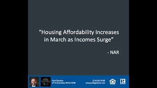 The Real Estate Deep Dive for 05/26/21 - Housing Affordability