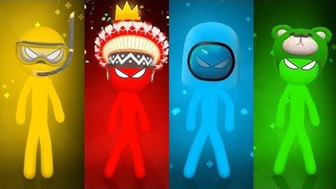 Stickman Party 1 2 3 4 Mini Games - Gameplay walkthrough Part 67 - ( iOS , Android )