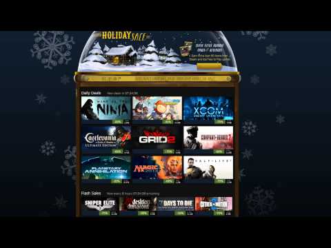 Video: Steam Holiday Sale Tilbyder Onde Tilbud