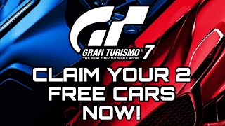 картинка: GRAN TURISMO 7 | ПОЛУЧИТЕ 2 БЕСПЛАТНЫХ СПЕЦИАЛЬНЫХ АВТОМОБИЛЯ ПРЯМО СЕЙЧАС!