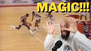 First Time Reaction To Magic Johnson ULTIMATE Mixtape