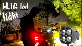 Quick installation of HJG 4 led projector fog light||#hjgfoglight #himalayan