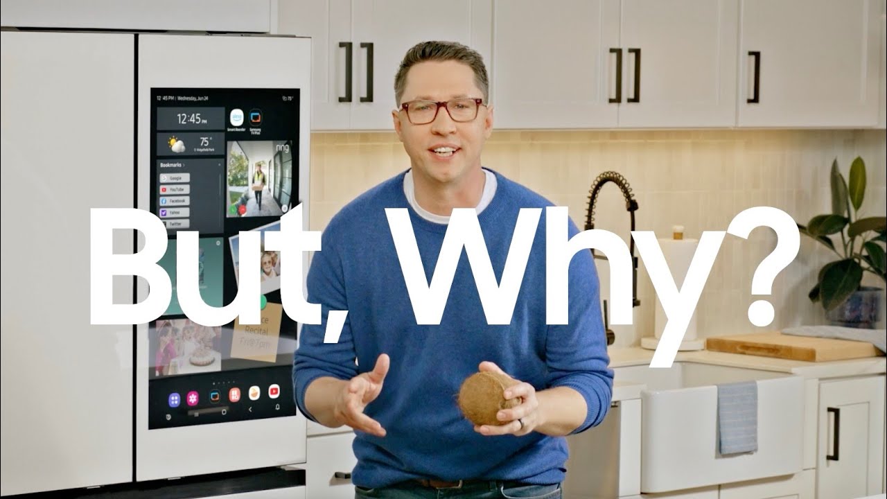 Мы спрятали кокос в вашем холодильнике. Но зачем? | Samsung