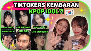 TIKTOKERS LIKE KPOP IDOLS?! Are they similar or twins?! || Bora React