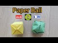 Easy Origami Paper Ball | paper toys | paper weapons | art and crafts|