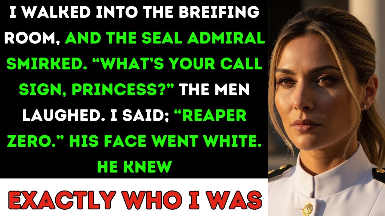 The SEAL Admiral Asked My Call Sign as a Joke — Until ‘Reaper Zero’ Made Him Freeze in Shock.