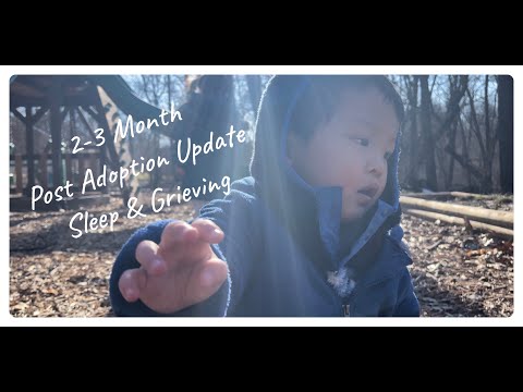 2023 International Korean Post Adoption: 2-3 Month Update - Sleep & Grieving