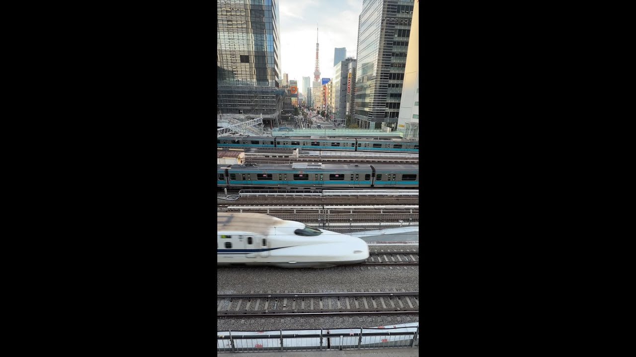 Tokyo, Japan - Minato City Train Viewpoint