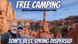 Free Camping- Bryce Canyon National Park. Tom's Best Spring Dispersed | Dixie National Forest Utah