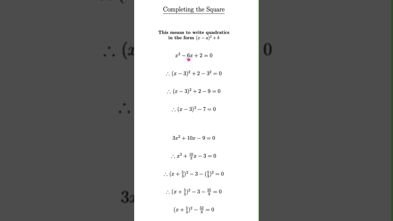 Factorising Algebraic Expressions ( factoring / factorizing ) - YouTube